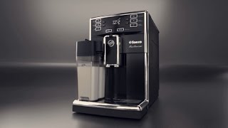 Der Saeco PicoBaristo Kaffeevollautomat HD892501 in Piano Black [upl. by Mohamed707]