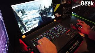 CES 2019  laptop gaming MSI GS75 Stealth [upl. by Torrell]