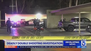 2 men found with fatal gunshot wounds at West Covina apartment complex [upl. by Otrebor]