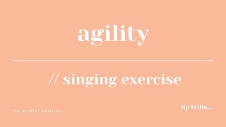 AGILITY SINGING EXERCISE for female singers [upl. by Mosley]