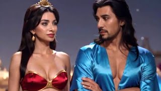 Princess Jasmine and Jafar Fantasy Drawing AI Neural Network Fanart Cosplay Relax [upl. by Nenney]