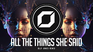 HARD TECHNO ◉ tATu  All The Things She Said Olly James Remix [upl. by Vivle]