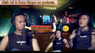 Alish rai amp Dona thapa On podcast 🤟❤️what is lovedonathapa alishrai [upl. by Atterahs202]