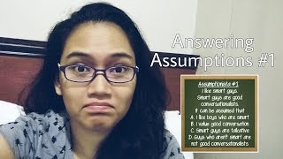 Answering Assumptions 1  Civil Service Exam Review [upl. by Trutko769]