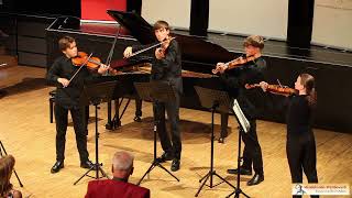 Lutoslawski Witold Four Silesian Melodies 1 und 2 Satz  Maiwald Quartett [upl. by Cired]