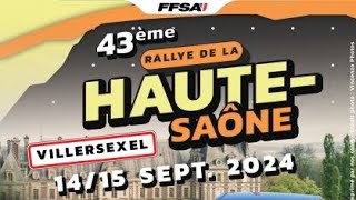 Rallye de la Haute Saône 2024 [upl. by Ruyle]