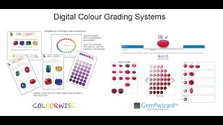 Digital grading systems ColourWise and Gemewizard [upl. by Hazeefah648]