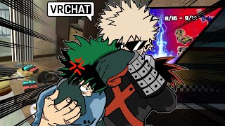 Bakugo gives deku a new makeover Vrchat [upl. by Lapointe]