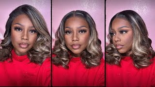 Glueless Synthetic Wig Install Feat Sensationnel Cloud 9 What Lace Janessa [upl. by Annawik]