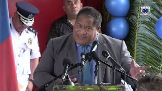 Title Samoa Police Prisons amp Corrections Services Launches Gun Amnesty 2024Rev Siaosi Salesulu [upl. by Kruter]