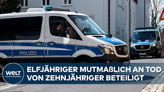 WUNSIEDEL Elfjähriger mutmaßlich an Tod von Zehnjähriger beteiligt [upl. by Meehahs]