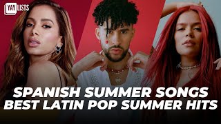 Spanish Songs Summer 2024 🏖️ BEST Pop Latin Music For Summer 2024 [upl. by Aire]