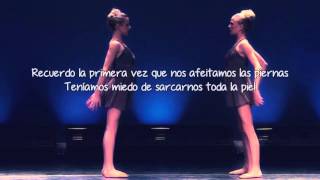 ESPAÑOL  DANCE MOMS DUETO DE CHLOE Y PAIGE  WISHBONE [upl. by Melony]