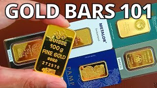 Buying Gold Bars  Everything You Must Know Beginners Guide [upl. by Lynnet]