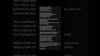 NON ACCETTARE MEZZI AMORI NON ELEMOSINARE MEZZI SENTIMENTI NON VIVERE UNA VITA A METÀ shorts [upl. by Adnorehs]