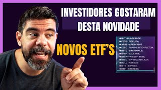 NOVIDADE NA BOLSA AMERICANA DEIXA INVESTIDORES ANIMADOS COM NOVOS ETFS E ATRAI BILHÕES DE DÓLARES [upl. by Nommad606]