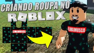 COMO CRIAR ROUPA NO ROBLOX E VENDER  ROBLOX [upl. by Bard]