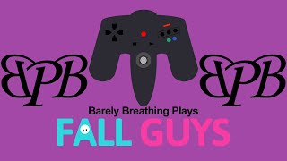 Fall Guys Barely Breathing Plays [upl. by Minnnie]