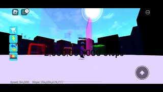 I reach 700B steps in speed city in Roblox [upl. by Philoo]