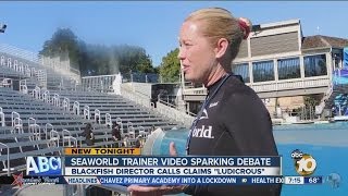 Blackfish director responds to SeaWorld trainer interview [upl. by Aratehs421]