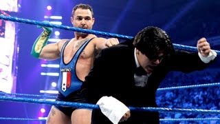 Santino Marella vs Ricardo Rodriguez SmackDown  May 25 2012 [upl. by Ymij844]