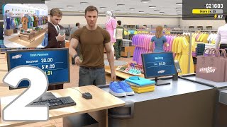 Clothing Store Simulator  Gameplay Walkthrough Part 2 iOS Android [upl. by Earej]