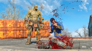 Fallout 4 ٠ Companions Reactions to Eating a Corpse [upl. by Moriah]