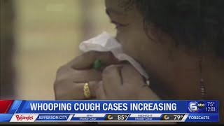 Whooping cough cases on the rise in Knox County [upl. by Ynotna]