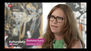 iazzu auf SRF1 im Kulturplatz Thema Instagram vs Galerien – welcher Weg führt in den KunstOlymp [upl. by Ramaj]