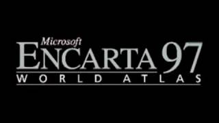 Microsoft Encarta 97 World Atlas Intro [upl. by Aicilram]