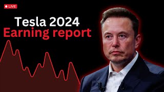 Tesla 2024 Earning Report Livestream [upl. by Corliss]