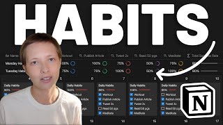 Notion for Habits How To Build A Habit Tracker In 2022 free template [upl. by Emmanuel386]