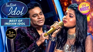 A R Rahman के सामने गाना गाते हुए Nervous हुई Arunita  Best Of Indian Idol Season 12 [upl. by Akeret]