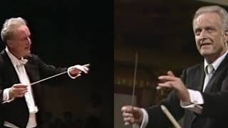 Carlos Kleiber conducting comparison Die Fledermaus two orchestras simultaneously [upl. by Annaer]