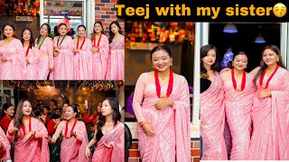 TEEJ SPECIAL VIDEOS ❣️🥰  FULL ENJOYMENT WITH MY SISTER❣️ [upl. by Nnaecarg]