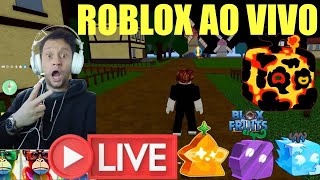 BRAZILIAN MASTER BLOX FRUITS YOUTUBER PRO EM LIVE THE BEST OFF PLATAFORM IN ONE PIECE IN ROBLOX VEM [upl. by Enneirb]