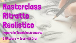 🔥Masterclass di Ritratto Realistico Tecniche Avanzate per Migliorare i Tuoi Disegni disegno [upl. by Peyton]