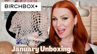 UNBOXING BIRCHBOX JANUARY 2022 BEAUTY SUBSCRIPTION BOX  SPECIAL EDITION BAG [upl. by Garretson337]