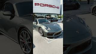 Aventurine Green with Truffle 2020 Porsche 911 S Cabriolet at Harper Porsche see derekbonzagni [upl. by Idleman]