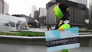 Pirate Parrot Uses ConnectCard to Pay for Port Authority Trips [upl. by Adnamal]