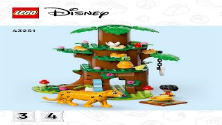 LEGO instructions  Disney  43251  Antonios Animal Sanctuary Book 2 [upl. by Ttelrats]