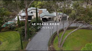 40 Heads Road Donvale [upl. by Ahsimet247]