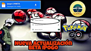 🚨Congela los Pokémon Nueva Actualización BETA Ipogo🚨Joystick Pokémon Go 2022 [upl. by Yruj]