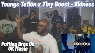 Putting The Broz On UK Music  Youngs Teflon x Tiny Boost  Bidness [upl. by Tacita]