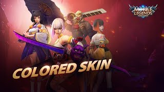 Karina amp Kagura amp Hayabusa  Colored Skin  Mobile Legends Bang Bang [upl. by Sabina76]