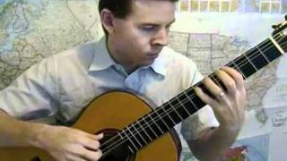 Leo Brouwer Etude 7 [upl. by Ophelie]