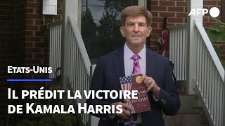 Election américaine un historien prédit la victoire de Kamala Harris  AFP [upl. by Sug]