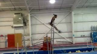 Aja SIms Routine w Sims Weiler Comaneci Single E Skill [upl. by Ramaj368]