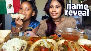 FAJITAS MUKBANG  SHOUT OUTS┃le prénom de mon bébé enfin révélé [upl. by Ifar]