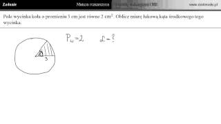 Zadanie 9  matura roszerzona  trening od CKE [upl. by Cirek691]